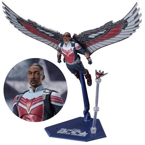 Bandai The Falcon and the Winter Soldier Falcon S.H.Figuarts Figure - Premium Action & Toy Figures - Just $174.32! Shop now at Retro Gaming of Denver