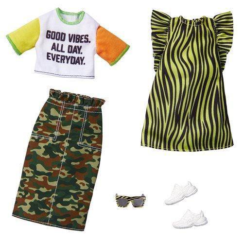 Barbie Camo and Zebra Print Fashion Accessory Pack 12 - for just $15.67! 