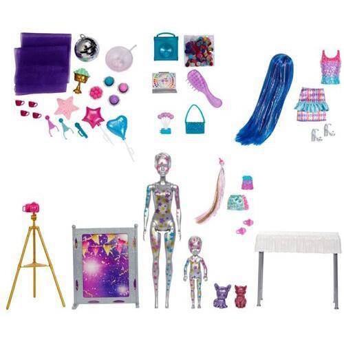 Barbie Color Reveal Surprise Party Dolls and Accessories - Just $65.47! Shop now at Retro Gaming of Denver