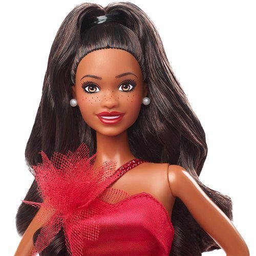 Barbie Holiday Doll 2022 (Dark Brown, Wavy Blonde , Light Brown or Straight Black Hair) - Just $51.47! Shop now at Retro Gaming of Denver