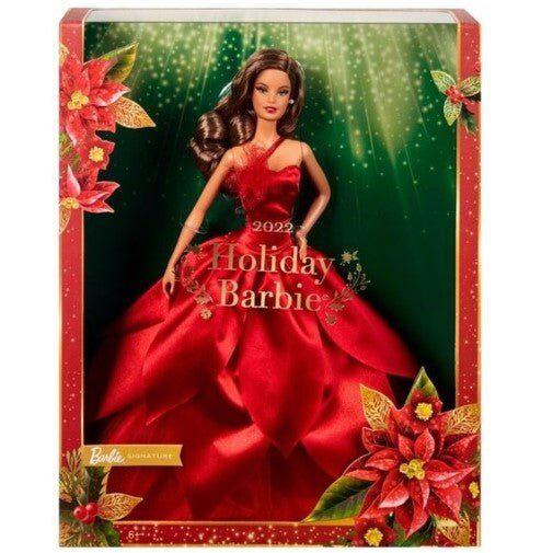 Barbie Holiday Doll 2022 (Dark Brown, Wavy Blonde , Light Brown or Straight Black Hair) - Just $51.47! Shop now at Retro Gaming of Denver