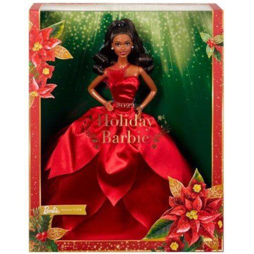 Barbie Holiday Doll 2022 (Dark Brown, Wavy Blonde , Light Brown or Straight Black Hair) - Just $51.47! Shop now at Retro Gaming of Denver