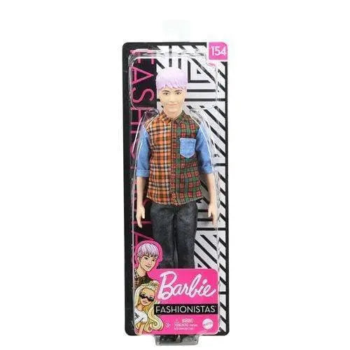 Barbie Ken Fashionistas Doll #154 with Sculpted Purple Hair - for just $17.67! 