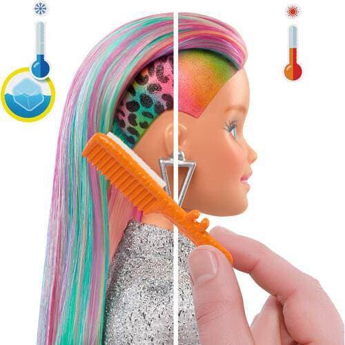 Barbie Leopard Rainbow Hair Doll - Premium Dolls - Just $27.44! Shop now at Retro Gaming of Denver