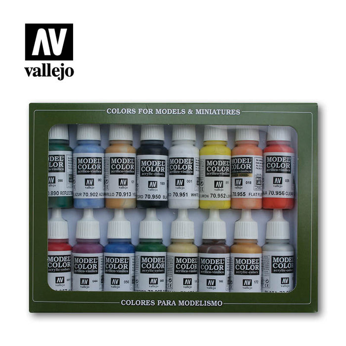 Model Color Set: Basic Colors USA (16) - for just $52.95! 