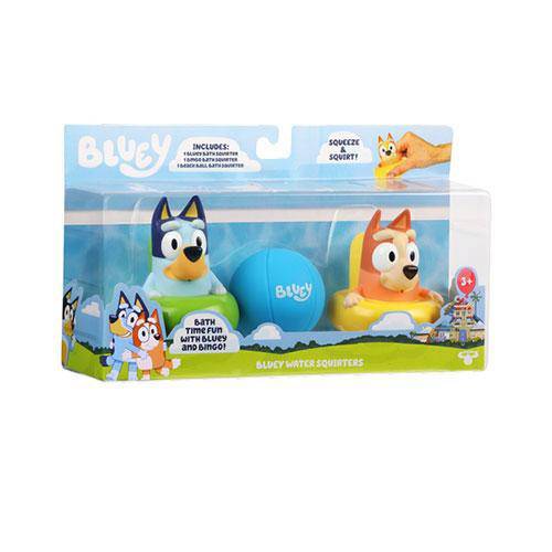 Bath Time Fun with Bluey & Bingo - Bluey Bath Squirters 3 Pack - for just $19.99! 