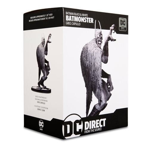 Batman Black and White Batmonster by Greg Capullo Statue - Just $98.04! Shop now at Retro Gaming of Denver