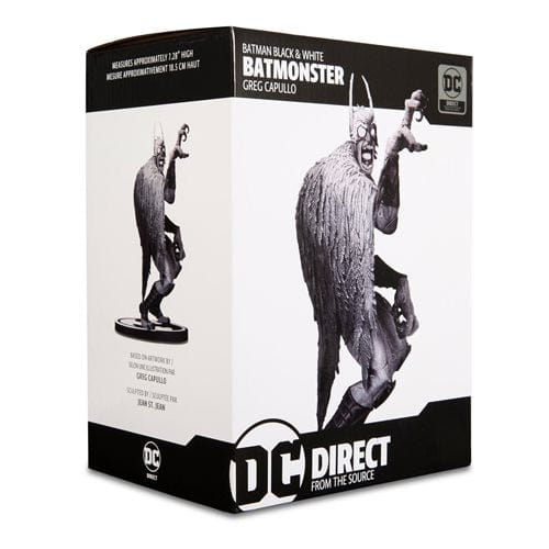 Batman Black and White Batmonster by Greg Capullo Statue - for just $99.02! 
