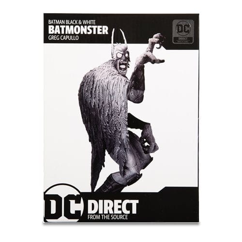 Batman Black and White Batmonster by Greg Capullo Statue - Just $98.04! Shop now at Retro Gaming of Denver