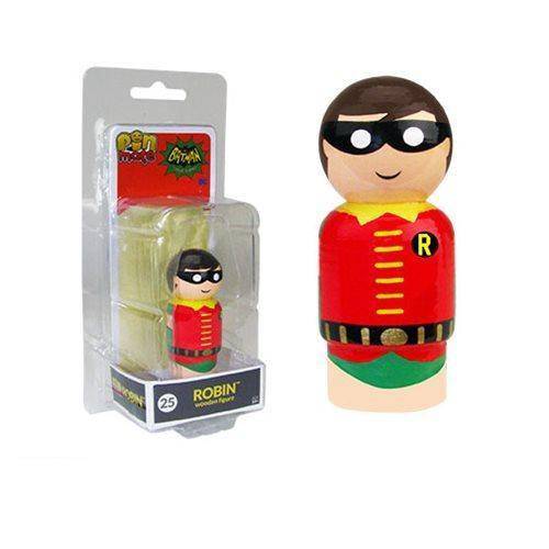 Batman Classic TV Series Robin Pin Mate Wooden Figure - for just $5.89! 