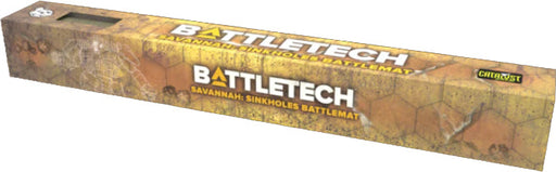 Battletech - Savannah Sinkholes/Mountain Lake Battlemat - for just $39.90! 