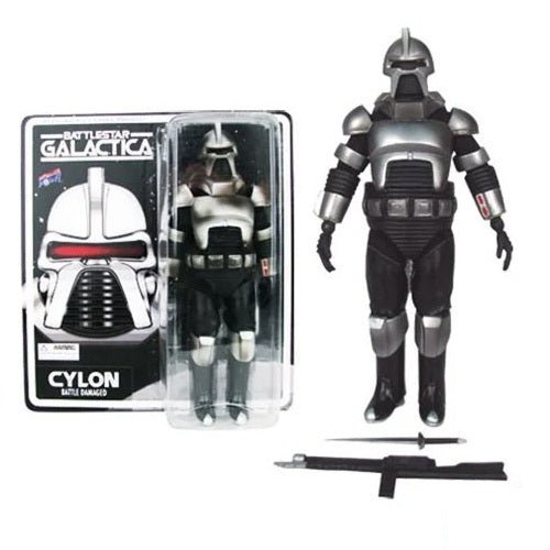 Battlestar Galactica Cylon (Battle Damaged) 8-Inch Action Figure - for just $49.11! 