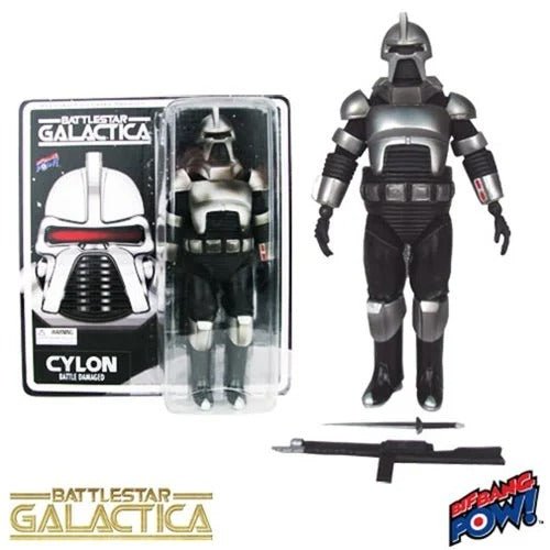 Battlestar Galactica Cylon (Battle Damaged) 8-Inch Action Figure - for just $49.11! 
