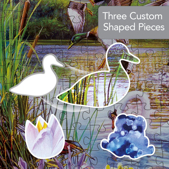 Shapes - Woodland Ducks 500 Piece Jigsaw Puzzle - for just $14.99! 