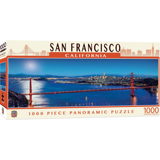 San Francisco, California 1000 Piece Panoramic Jigsaw Puzzle - Just $14.99! Shop now at Retro Gaming of Denver