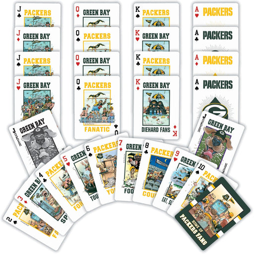 Green Bay Packers Fan Deck Playing Cards - 54 Card Deck - for just $7.99! 