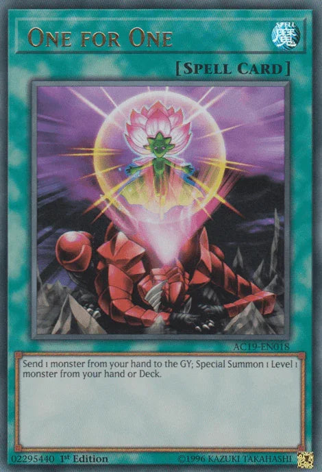 One for One [AC19-EN018] Ultra Rare - for just $0.60! 