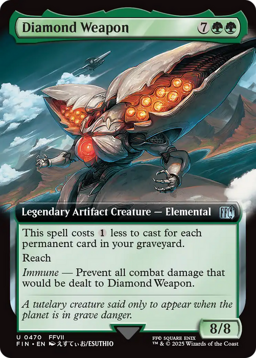 Diamond Weapon (FIN-470) - FINAL FANTASY: (Extended Art) - for just $0.81! 