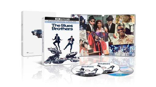 The Blues Brothers - Limited Edition Steelbook (4K Ultra HD + Blu-ray + Digital) - for just $34.99! 