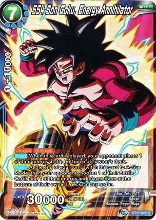 SS4 Son Goku, Energy Annihilator (BT11-049) [Vermilion Bloodline 2nd Edition] - for just $0.10! 