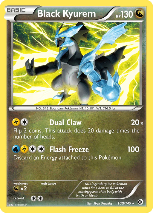 Black Kyurem (100/149) [Black & White: Boundaries Crossed] - for just $0.40! 
