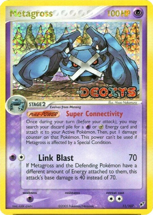 Metagross (11/107) (Stamped) [EX: Deoxys] - for just $20! 
