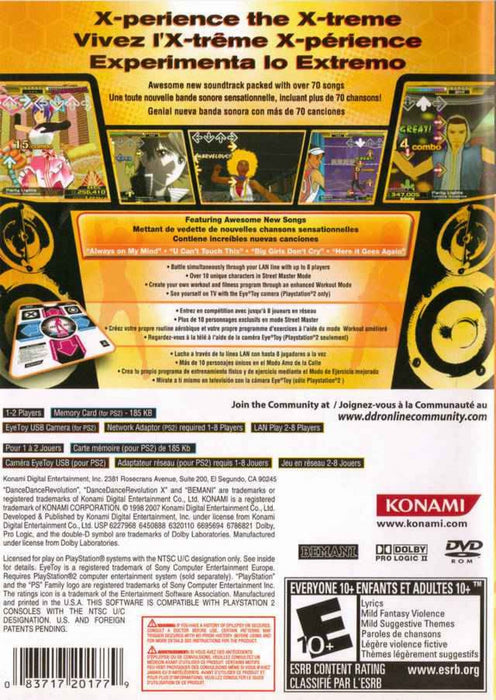 Dance Dance Revolution X – PlayStation 2 (PS2) - for just $9.99! 
