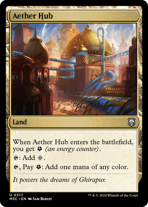 Aether Hub (M3C-317) - Modern Horizons 3 Commander - for just $0.08! 