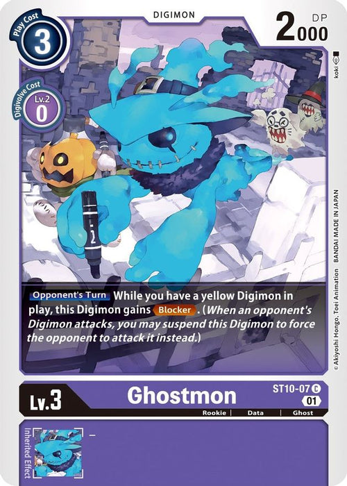 Ghostmon [ST10-07] [Starter Deck: Parallel World Tactician] - Just $0.09! Shop now at Retro Gaming of Denver