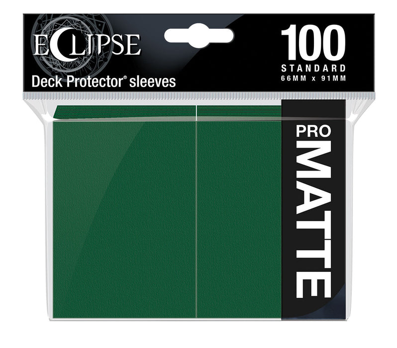 Ultra PRO: Standard 100ct PRO-Matte Sleeves - Eclipse (Forest Green) - Just $0! Shop now at Retro Gaming of Denver