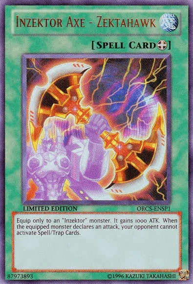 Inzektor Axe - Zektahawk [ORCS-ENSP1] Ultra Rare - for just $0.15! 