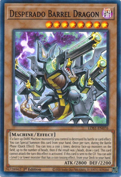 Desperado Barrel Dragon (Blue) [LDS1-EN076] Ultra Rare - for just $0.10! 