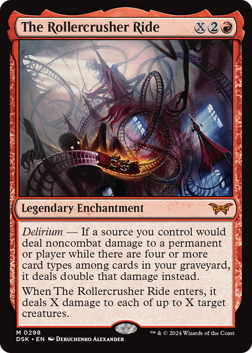 The Rollercrusher Ride (DSK-298) - Duskmourn: House of Horror Foil - for just $0.20! 