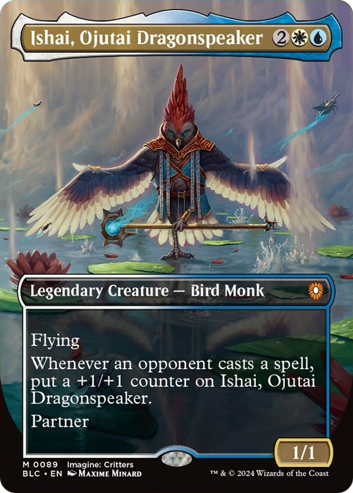 Ishai, Ojutai Dragonspeaker (Borderless) [Bloomburrow Commander] - Just $0.95! Shop now at Retro Gaming of Denver