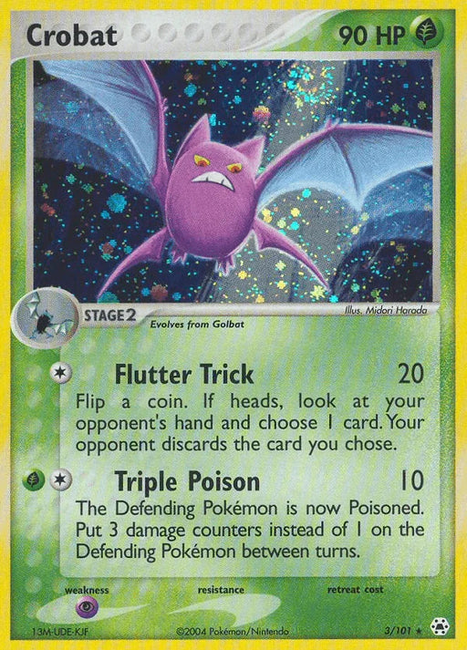 Crobat (3/101) [EX: Hidden Legends] - for just $8.15! 