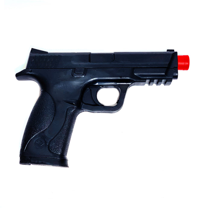 Hard Poly Police S&W MP40 Black Pistol Prop - for just $30! 