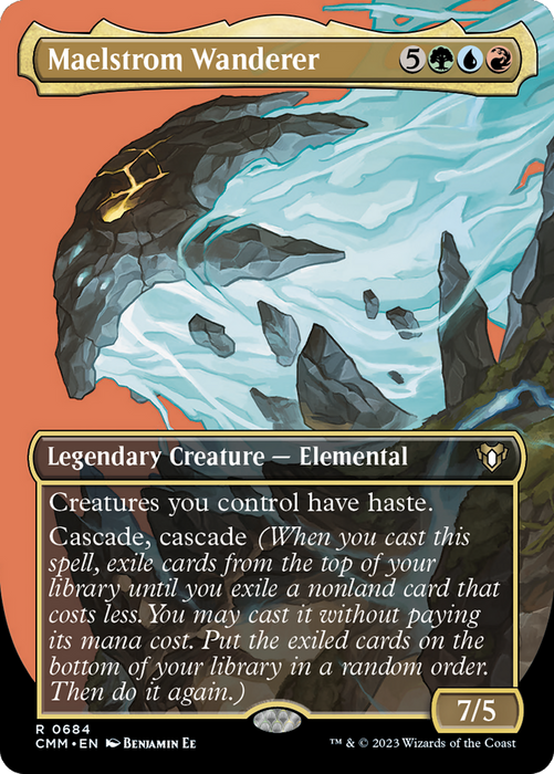 Maelstrom Wanderer (CMM-684) - Commander Masters (Borderless) - for just $0.84! 