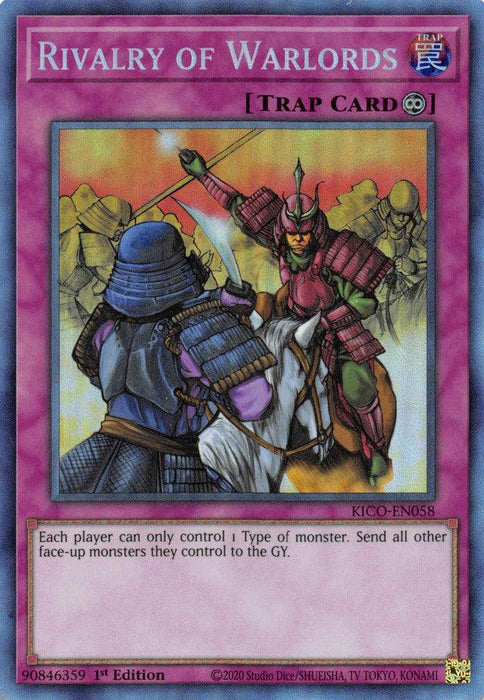 Rivalry of Warlords (Collector's Rare) [KICO-EN058] Collector's Rare - for just $1.95! 