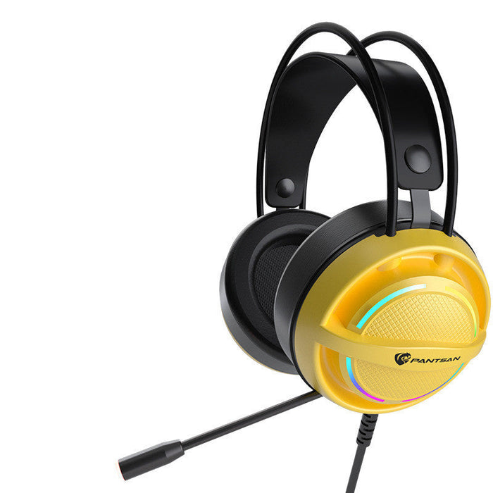 Head-Mounted Gaming Headset With Microphone Wired Microphone - for just $61.76! 