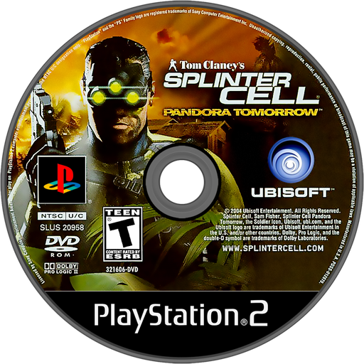Tom Clancy's Splinter Cell: Pandora Tomorrow – PlayStation 2 (PS2) - for just $0! 