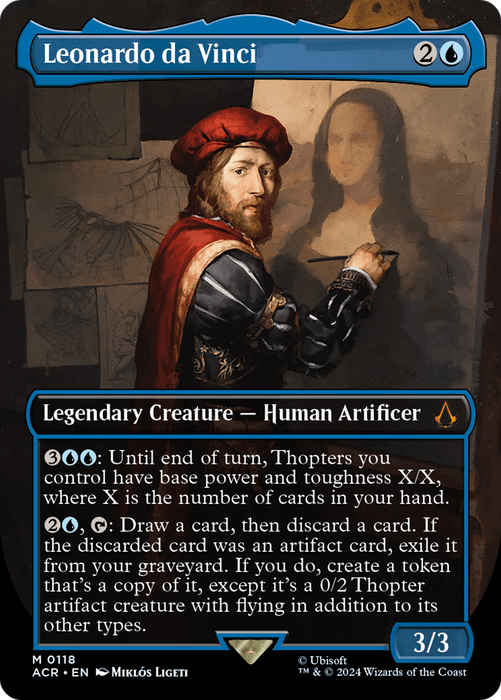 Leonardo da Vinci (ACR-118) - Assassin's Creed (Borderless) - for just $1.17! 