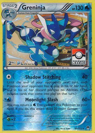 Greninja (40/122) (League Promo 2nd Place) [XY: BREAKpoint] - for just $36.10! 