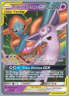 Espeon & Deoxys GX (72/236) (Perfection - Henry Brand) [World Championships 2019] - for just $10.60! 