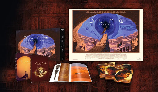 Dune: Part Two - Limited Double Steelbook Collector’s Edition (4K Ultra HD + Blu-ray) Numbered /2000 - for just $163.99! 