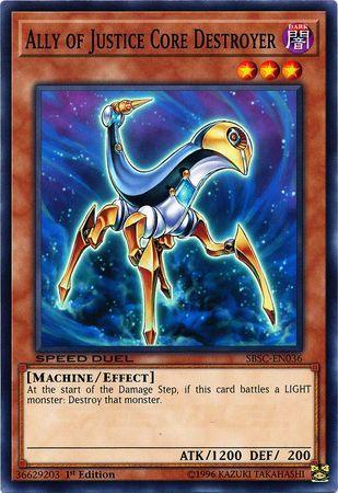 Ally of Justice Core Destroyer [SBSC-EN036] Common - for just $0.10! 