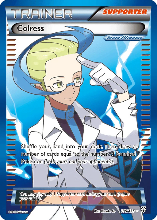 Colress (135/135) [Black & White: Plasma Storm] - for just $38.75! 