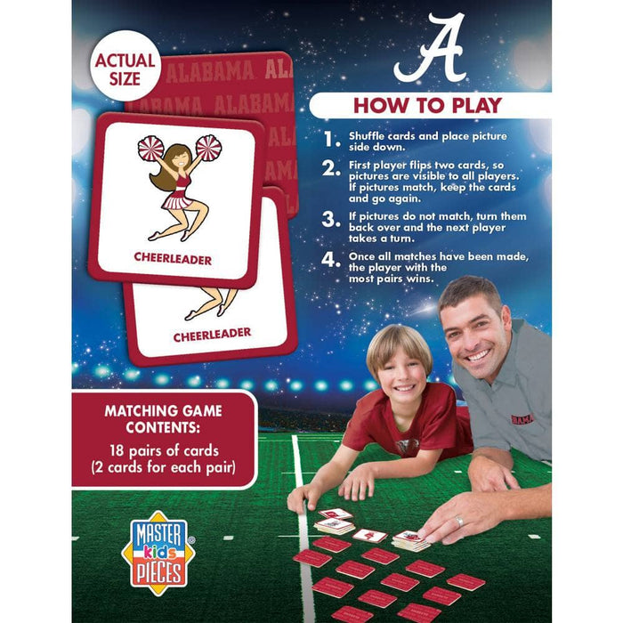 Alabama Crimson Tide Matching Game - for just $12.99! 