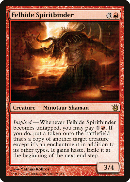 Felhide Spiritbinder (BNG-096) - Born of the Gods - for just $0.09! 