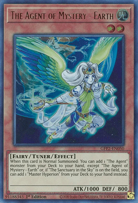 The Agent of Mystery - Earth [GFP2-EN050] Ultra Rare - for just $0.10! 