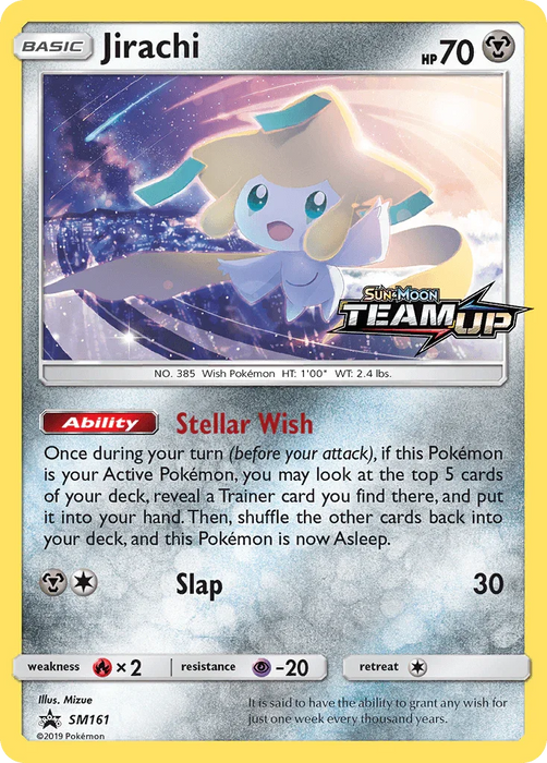 Jirachi (SM161) [Sun & Moon: Black Star Promos] - for just $10.50! 